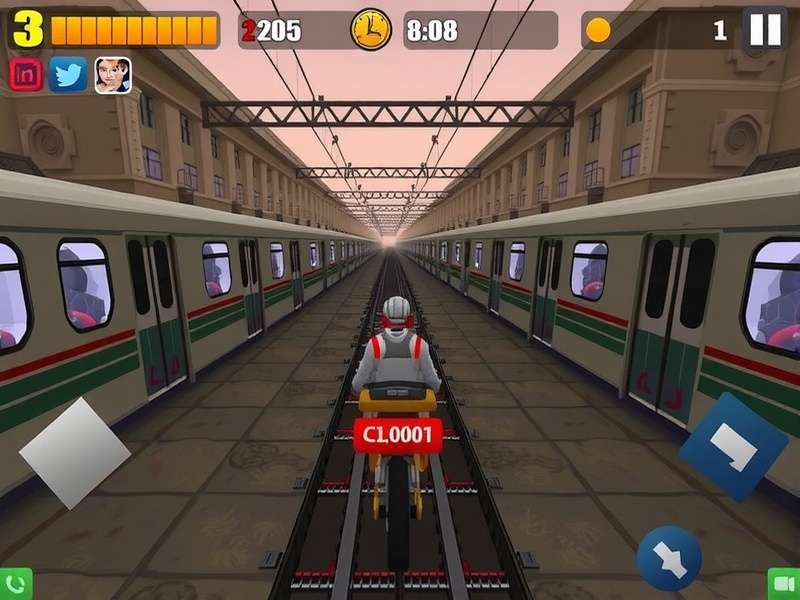 Metro Runner Delhi gameplay screenshot